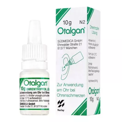 OTALGAN Ausu pilieni, 10 g OTALGAN Ausu pilieni, 10 g