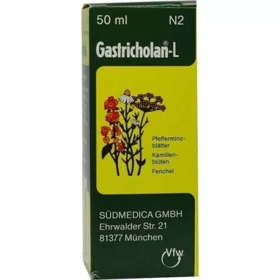 GASTRICHOLAN-L Perorālais šķidrums, 50 ml