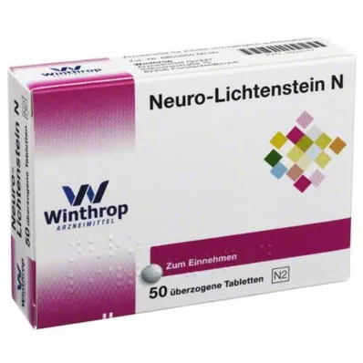 NEURO LICHTENSTEIN N Apvalkotās tabletes, 50 gab NEURO LICHTENSTEIN N Apvalkotās tabletes, 50 gab