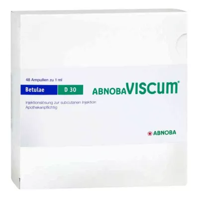 ABNOBAVISCUM Betulae D 30 ampulas, 48 gab
