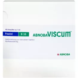 ABNOBAVISCUM Fraxini D 10 ampulas, 48 gab