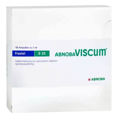 ABNOBAVISCUM Fraxini D 20 ampulas, 48 gab ABNOBAVISCUM Fraxini D 20 ampulas, 48 gab