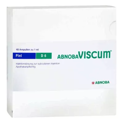 ABNOBAVISCUM Pini D 6 ampulas, 48 gab
