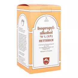ISOPROPYLALKOHOL 70% V/V Hetterich, 500 ml