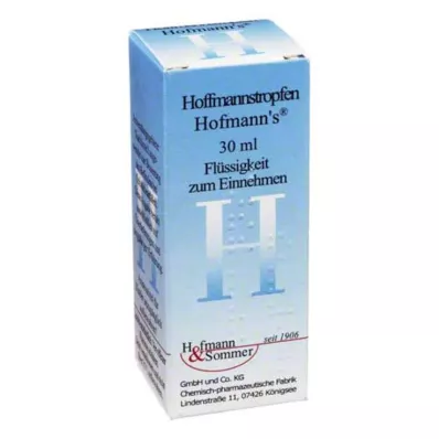 HOFFMANN DROPS, 30 ml HOFFMANN DROPS, 30 ml