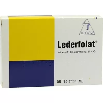 LEDERFOLAT Tabletes, 50 gab