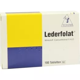 LEDERFOLAT Tabletes, 100 gab