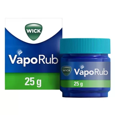 WICK VapoRub aukstā ziede, 25 g WICK VapoRub aukstā ziede, 25 g