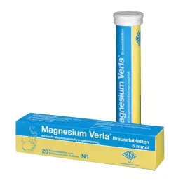 MAGNESIUM VERLA Efektīvās tabletes, 20 gab
