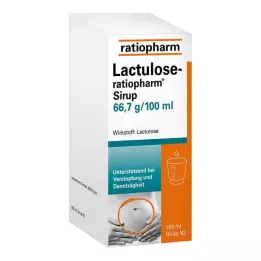 LACTULOSE-ratiopharm sīrups, 500 ml