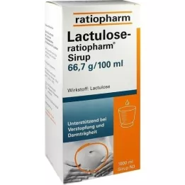 LACTULOSE-ratiopharm sīrups, 1000 ml