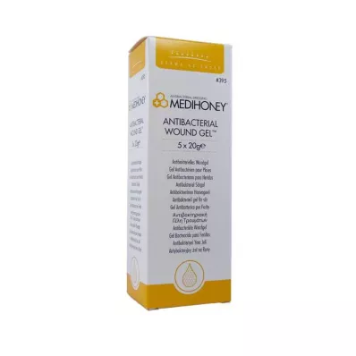 MEDIHONEY Antibakteriālais brūču gels, 5X20 g MEDIHONEY Antibakteriālais brūču gels, 5X20 g