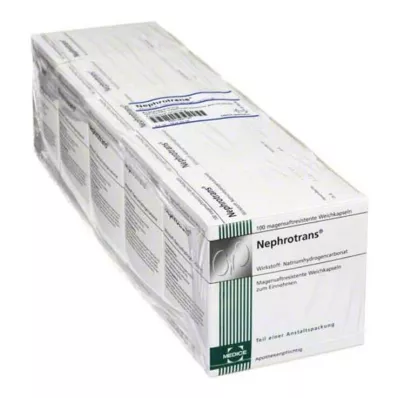 NEPHROTRANS kapsulas ar zarnu apvalku, 5X100 gab