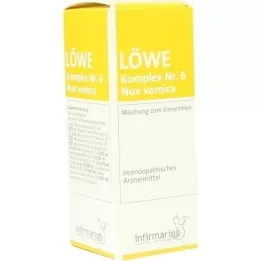 LÖWE KOMPLEX Nr.6 Nux Vomic pilieni, 100 ml