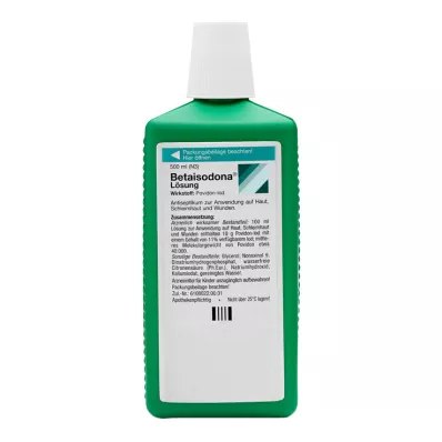 BETAISODONA Šķīdums, 500 ml
