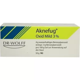 AKNEFUG Oxide mild 3% gēls, 50 g