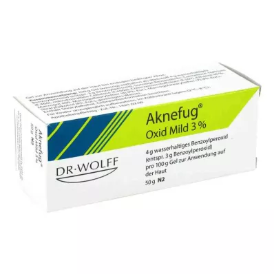 AKNEFUG Oxide mild 3% gēls, 50 g