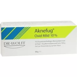 AKNEFUG oksīds maigs 10% gēls, 50 g