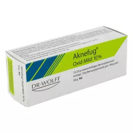 AKNEFUG oksīds maigs 10% gēls, 50 g