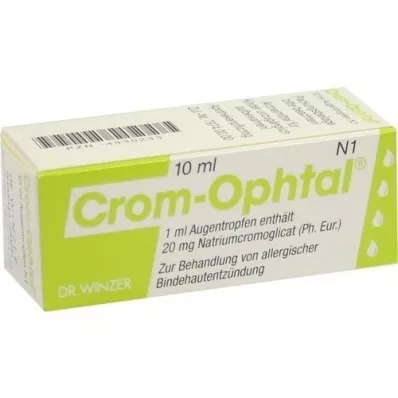 CROM-OPHTAL Acu pilieni, 10 ml