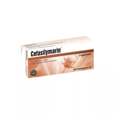 CEFASILYMARIN Plēves apvalkotās tabletes, 100 gab