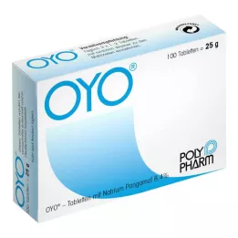 OYO Apvalkotās tabletes, 100 gab