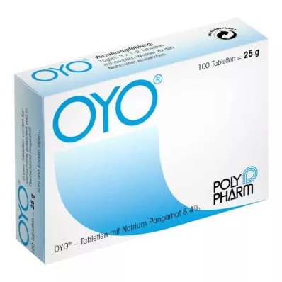 OYO Apvalkotās tabletes, 100 gab