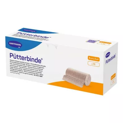 PÜTTER Pārsējs 8 cmx5 m, 10 gab PÜTTER Pārsējs 8 cmx5 m, 10 gab