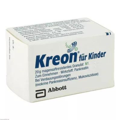 KREON granulas bērniem, 20 g KREON granulas bērniem, 20 g