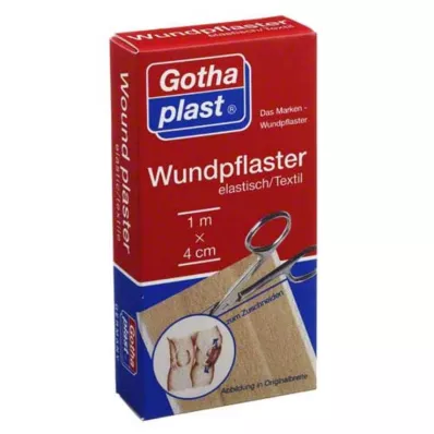 GOTHAPLAST Gipss brūču elastīgs 4 cmx1 m griezumā, 1 gab