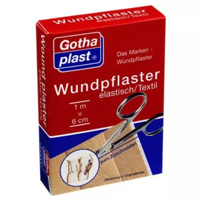 GOTHAPLAST Gipss brūču elastīgs 6 cmx1 m griezumā, 1 gab