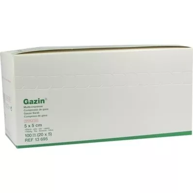 GAZIN Marle komp. 5x5 cm sterila 12x, 20X5 gab