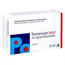 POSTERISAN Akūta ziede ar anālo dilatatoru, 25 g