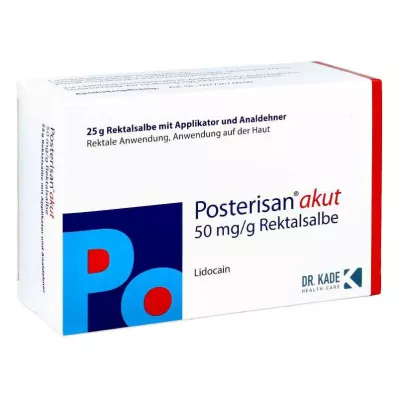 POSTERISAN Akūta ziede ar anālo dilatatoru, 25 g