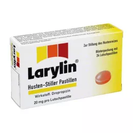 LARYLIN Pastilas pret klepu, 24 gab