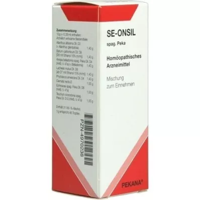 SE-ONSIL spag.peka pilieni, 30 ml