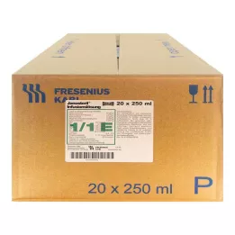 JONOSTERIL Plastmasas infūziju šķīdums, 20X250 ml