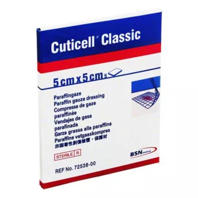 CUTICELL Klasiskā marle brūcēm 5x5 cm, 5 gab CUTICELL Klasiskā marle brūcēm 5x5 cm, 5 gab