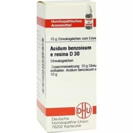 ACIDUM BENZOICUM E Resina D 30 bumbiņas, 10 g