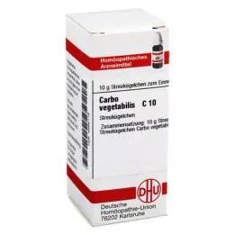 CARBO VEGETABILIS C 10 lodītes, 10 g