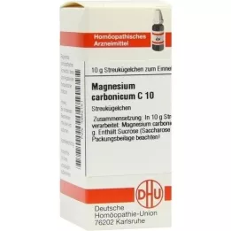 MAGNESIUM CARBONICUM C 10 lodītes, 10 g