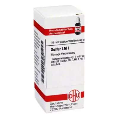 SULFUR LM I Atšķaidījums, 10 ml SULFUR LM I Atšķaidījums, 10 ml