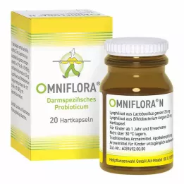 OMNIFLORA N Cietās kapsulas, 20 gab