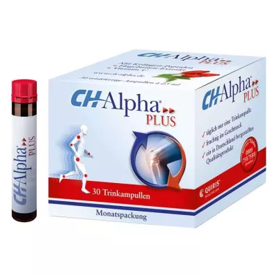 CH ALPHA Plus dzeramās ampulas, 30 gab