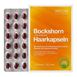 BOCKSHORN+Mikroelementi matu kapsulas Tisane plus, 180 gab