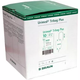 URIMED Tribag Plus urīna maisiņš 500ml 50cm sterils, 10 gab