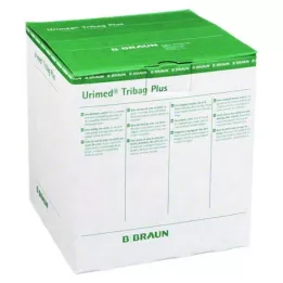URIMED Tribag Plus urīna maisiņš kājām 500ml 80cm, 10 gab