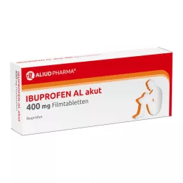 IBUPROFEN AL akūtas 400 mg apvalkotās tabletes, 10 gab