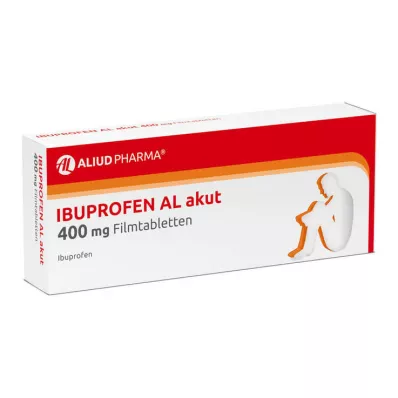 IBUPROFEN AL akūtas 400 mg apvalkotās tabletes, 10 gab IBUPROFEN AL akūtas 400 mg apvalkotās tabletes, 10 gab