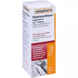 HYDROCORTISON-ratiopharm 0,5% aerosols, 30 ml